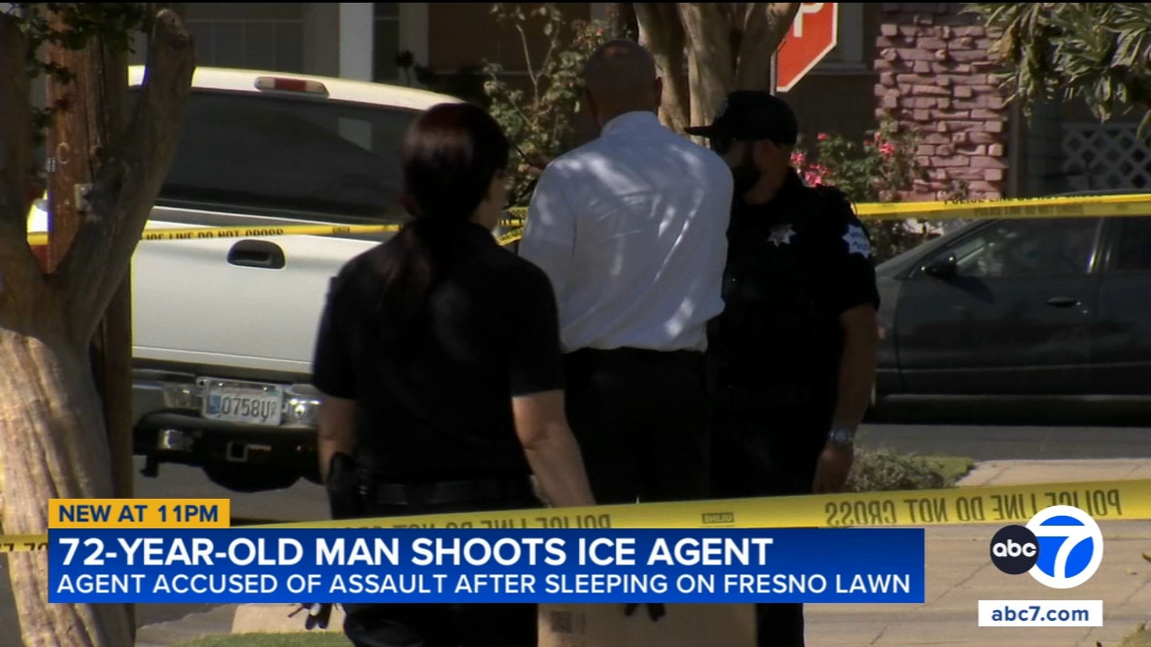 Off-duty ICE agent shot after assaulting 72-year-old man and his daughter at Fresno home, police say
— ABC 7 Bay Area, Farmington Health news
