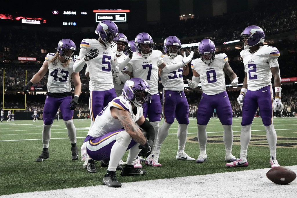 Watch: Vikings defense remains dominant in New Orleans as Minnesota improves to 5-0 — KSTP 5, Farmington Arts news