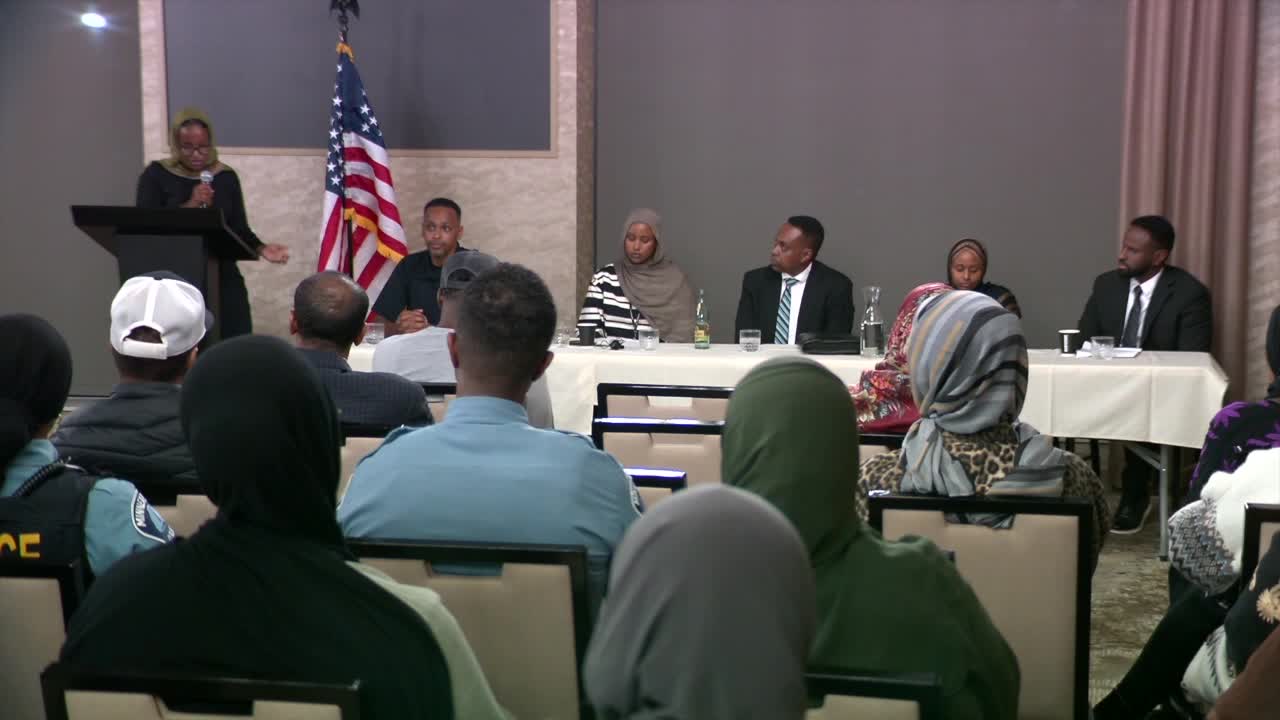 Somali-American police officers address gang violence at town hall; community shares possible solutions — KSTP 5, Farmington Business news