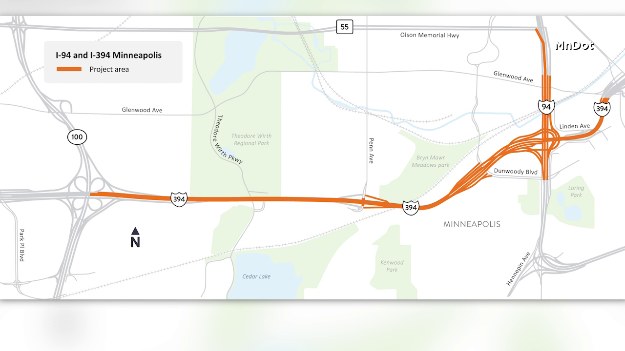 Eastbound I-394 in Minneapolis closing all weekend for highway repairs — KSTP 5, Farmington Business news