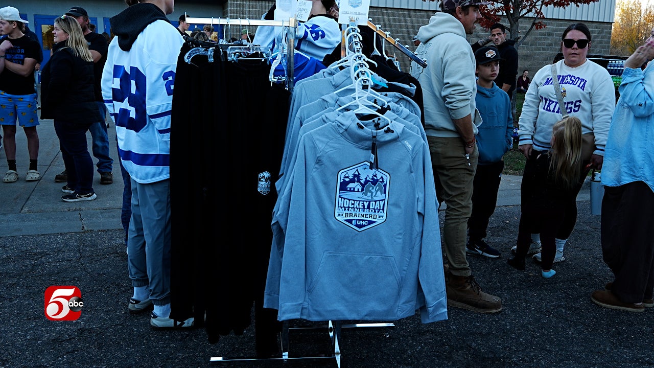 Brainerd celebrates 100 days until Hockey Day Minnesota — KSTP 5, Farmington Schools news