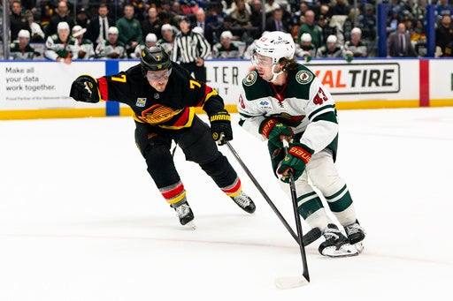 Quinn Hughes has a goal and an assist in his Vancouver return in Wild’s 4-2 victory — KSTP 5, Farmington Sports news