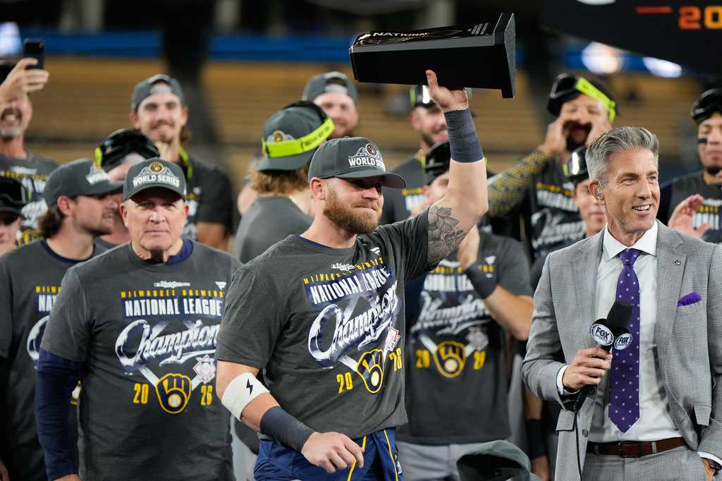 Jake Bauers was ready to retire. Now, he's your the 2026 NLCS MVP! — WISN 12 Milwaukee