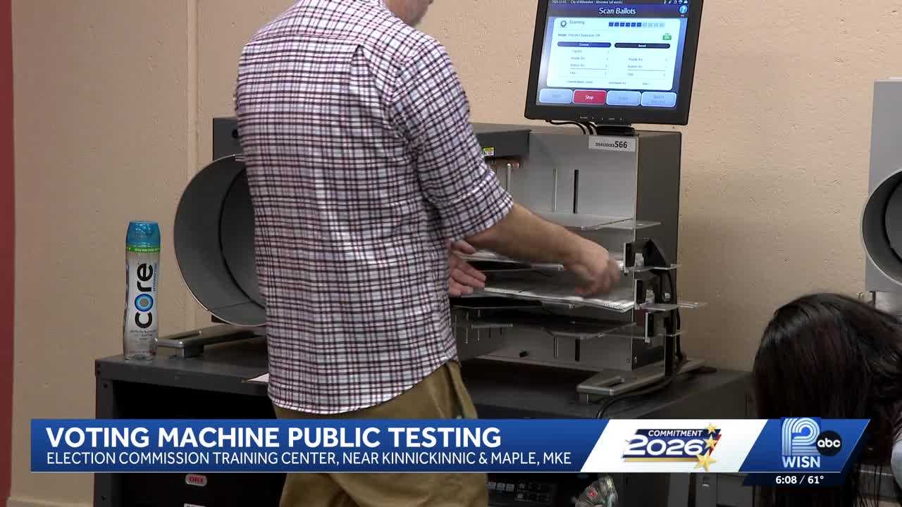 Milwaukee election officials test voting machines to prevent errors ahead of general election — WISN 12 Milwaukee, Farmington Community news