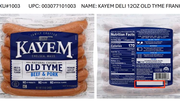 More than 1.5M pounds of meat and poultry recalled due to 'possible temperature abuse' — WTSP Business Tampa Bay, Farmington Business news