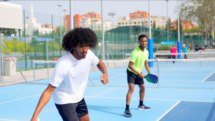 Smashing Stigma: Pickleball for men's mental health — KARE 11 Local, Farmington Health news