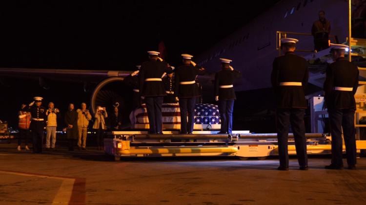 Minnesota Marine killed in WWII welcomed home after 84 years — KARE 11 Local, Farmington Community news
