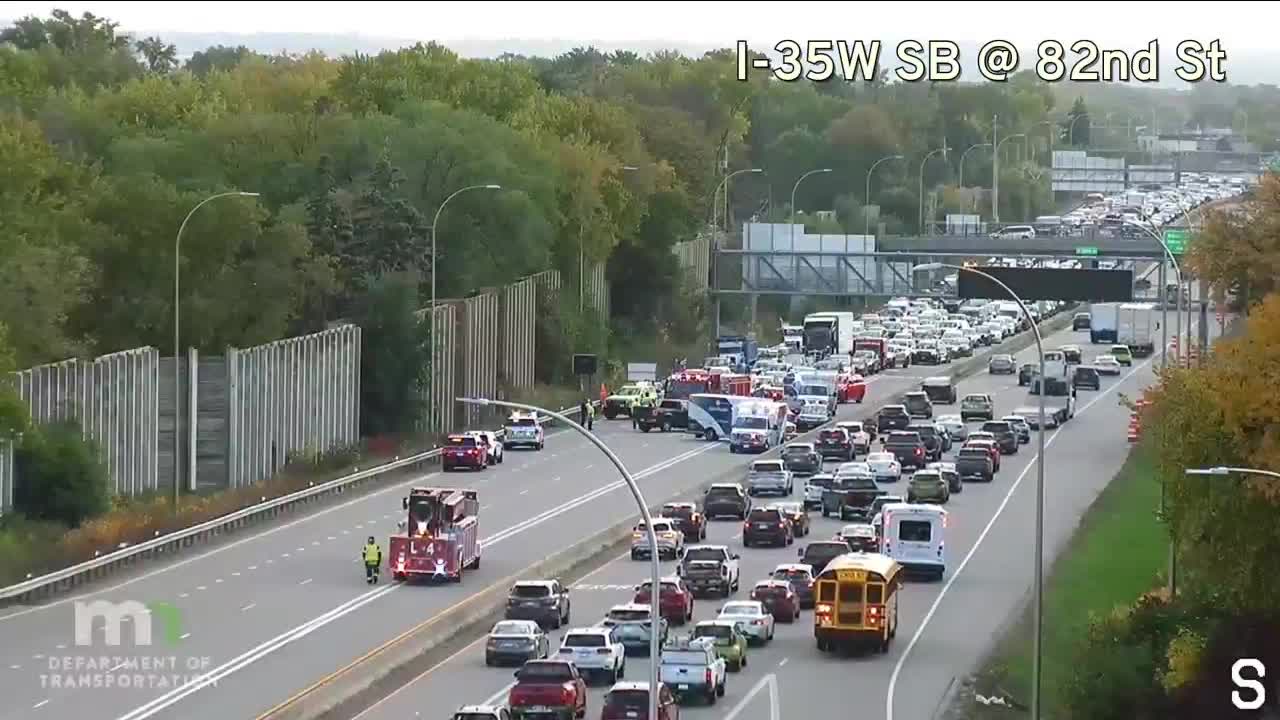 Bloomington I-35W crash: 3 drivers hurt, 1 suffers serious injuries — FOX 9, Farmington Community news