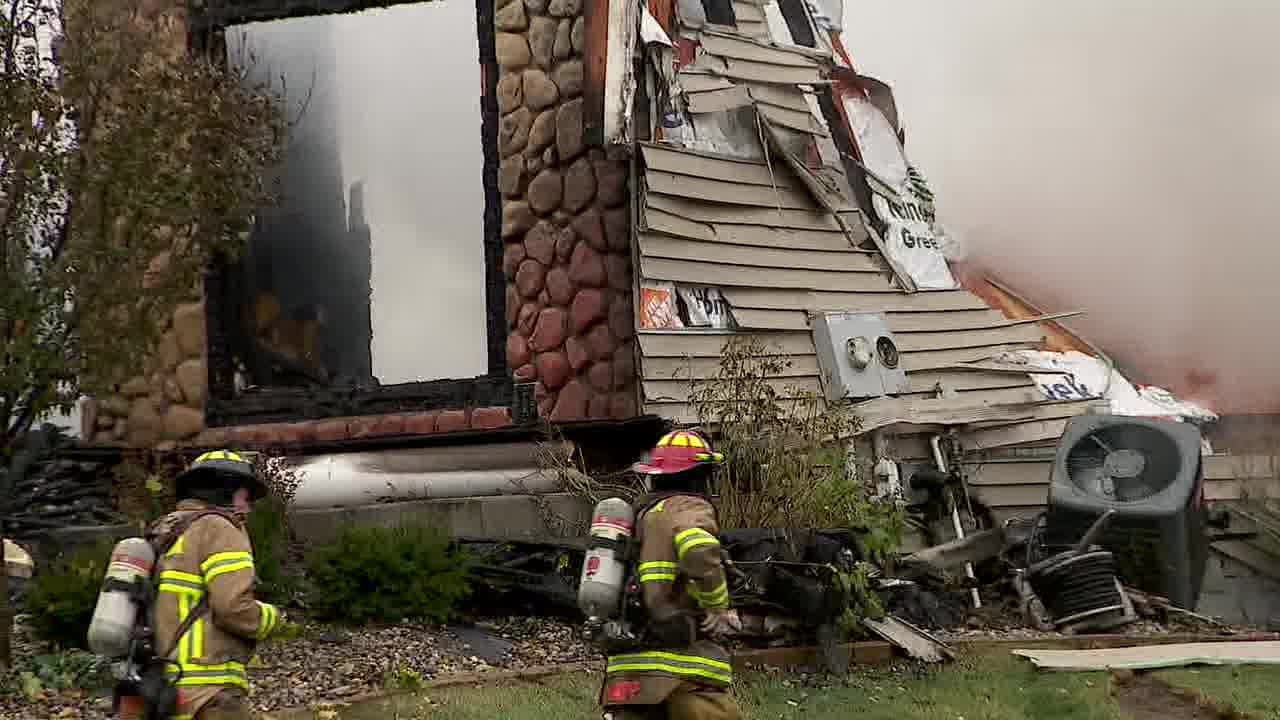 Victoria house fire leaves extensive damage, closes road near school — FOX 9, Farmington Schools news