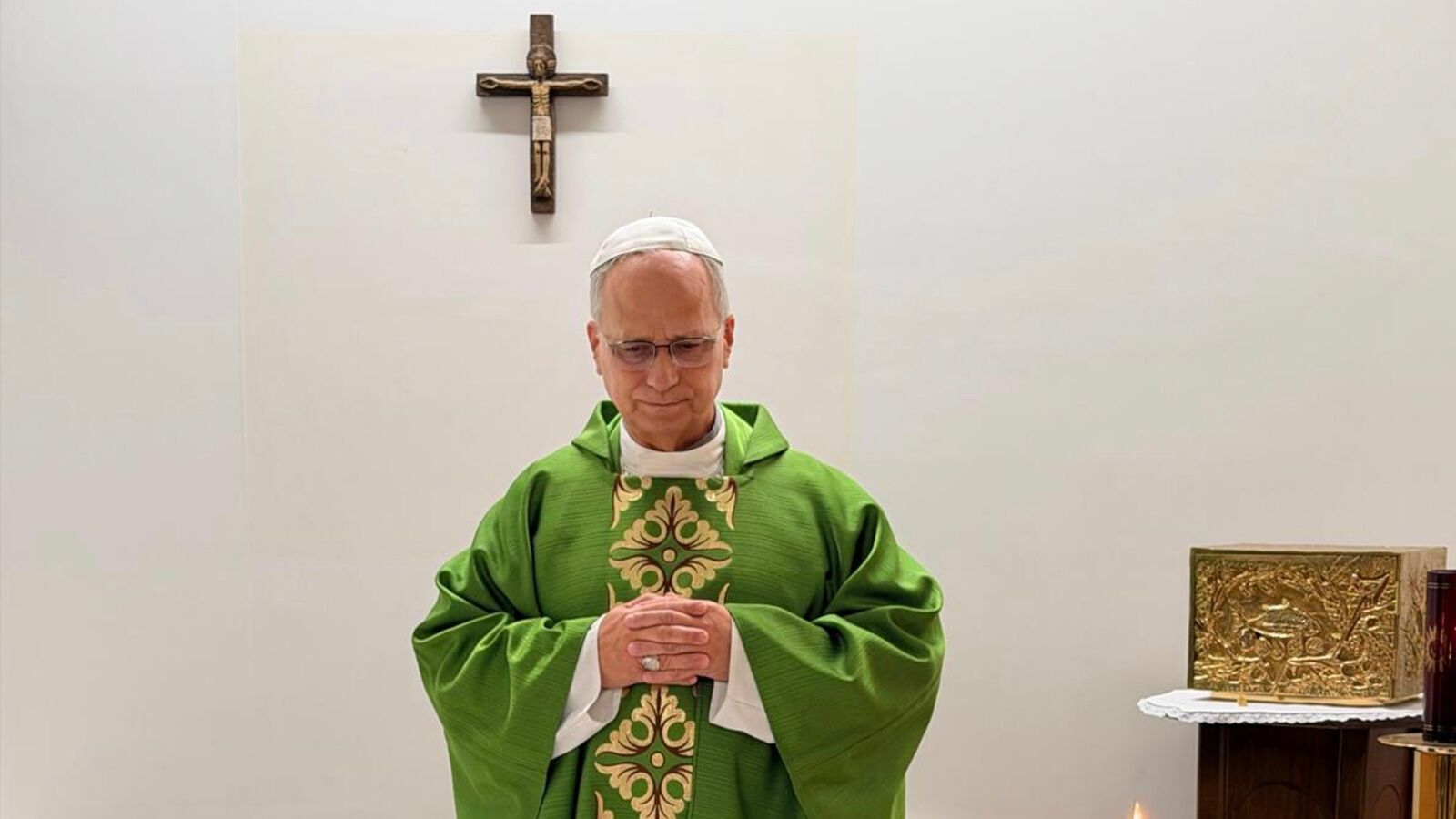 Pope Leo XIV celebrates Mass in hospital in first photos released since surgery — Mint India, Farmington Health news